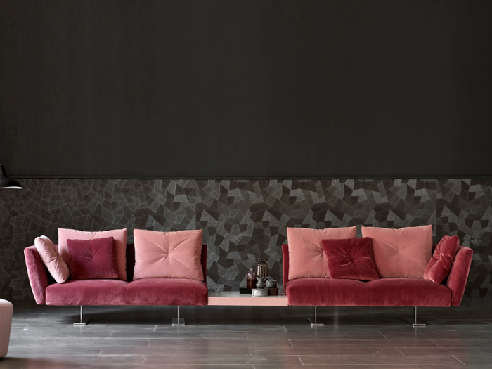 SAINT BARTH - Modular fabric sofa with removable cover _ ESTEL GROUP